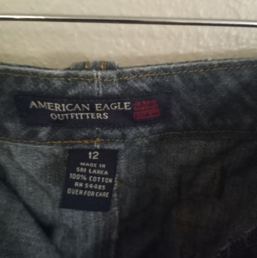 Blue jean skirt